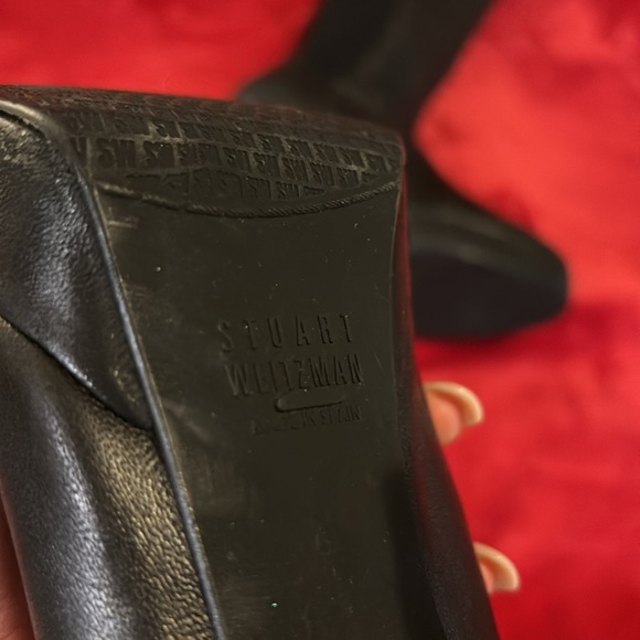 PLATFORM KNEE HIGH STUART WEITZMAN BOOT 8.5 - Picture 13 of 14